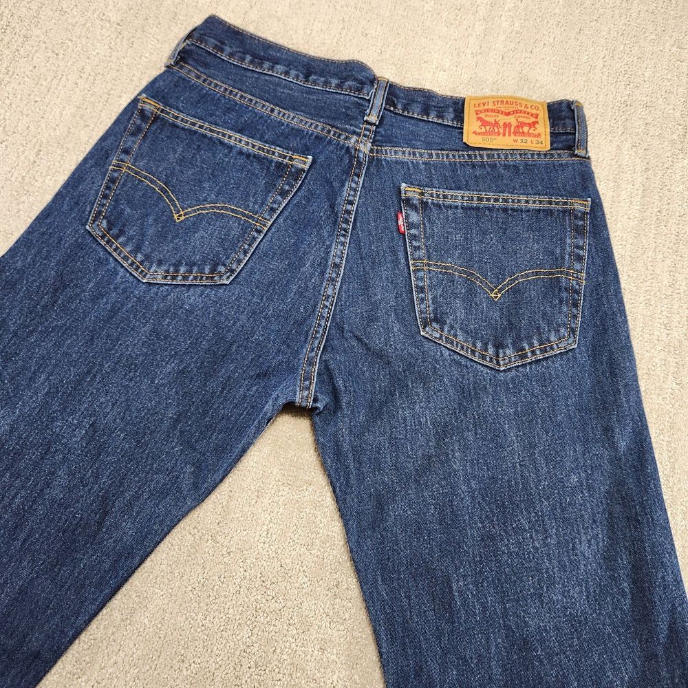 Levis 505 Jeans Men 30x33 *READ*‎ Y2K Regular Fit Denim Skater Dad Biker Classic